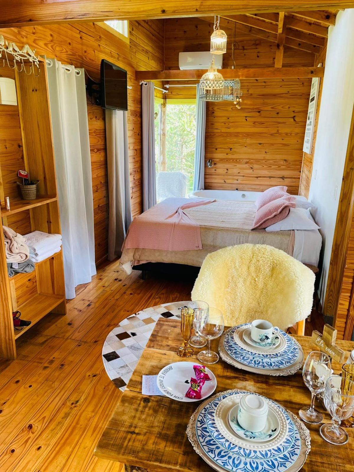 Cabana Refugio - Pousada Colina Dos Ventos Urubici Eksteriør bilde